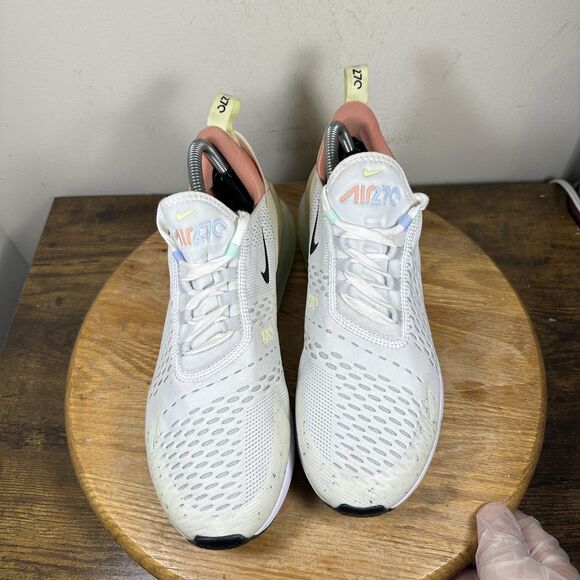 Nike Air Max 270 Shoes Mens Size 9 White Pastel DQ7642-100 Running Sneakers main image 8